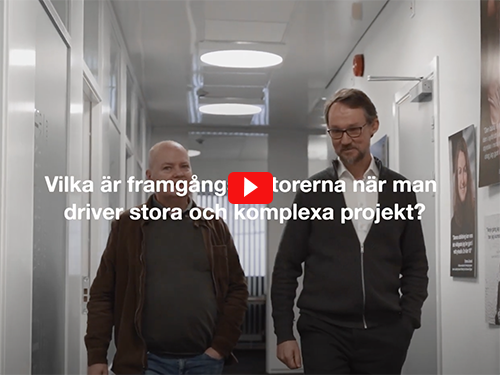 Kristian Wahlgren, programansvarig för EFL:s 3-dagarskurs Projektledning & projektstyrning, berättar om framgångsfaktorerna när man driver stora och komplexa projekt