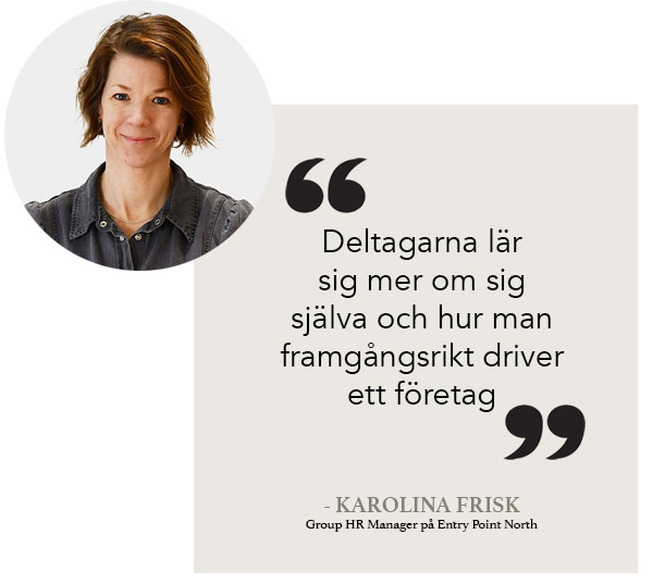Karolina Frisk om EFL:s Skräddarsydda utvecklingsprogram för Entry Point North