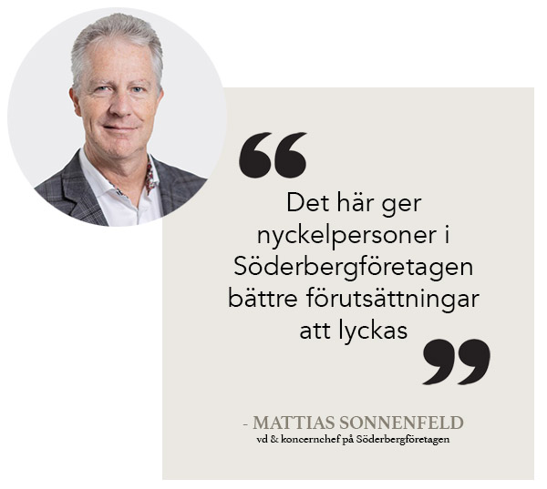 Mattias Sonnenfeld om EFL:s skräddarsydda utbildning i Affärsmannaskap för nyckelpersoner i Söderbergföretagen