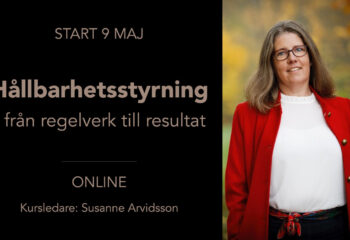 Ny onlinekurs från EFL: Hållbarhetsstyrning - från regelverk till resultat