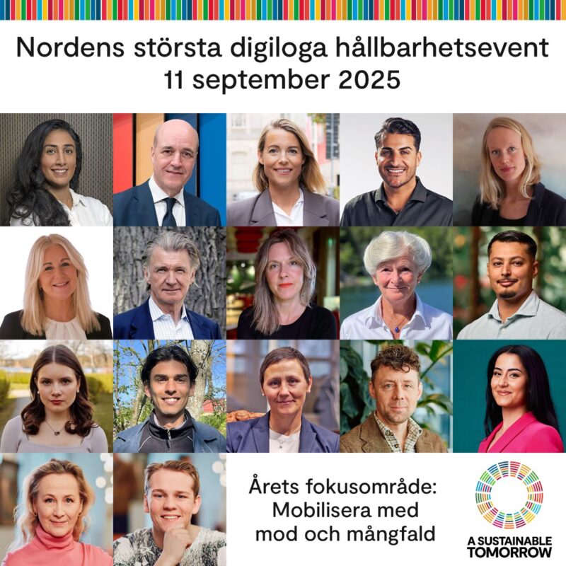 A sustainable tomorrow