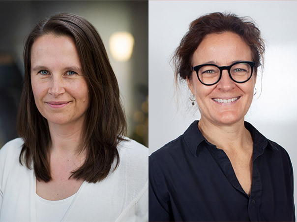 Nadja Sörgärde och Thekla Schneede